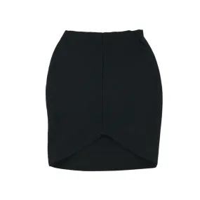 Miss Selfridge skirt women's size UK 8 black stretchy pencil