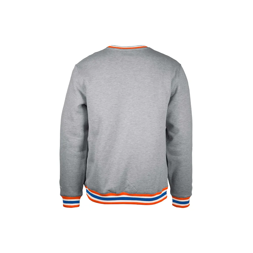 NY Mets 2024 Logo Crewneck Sweatshirt 'Grey'