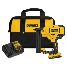 Open Box - Dewalt DCN681D1 20V MAX Cordless Lithium-Ion 18 Gauge Narrow Crown Stapler Kit