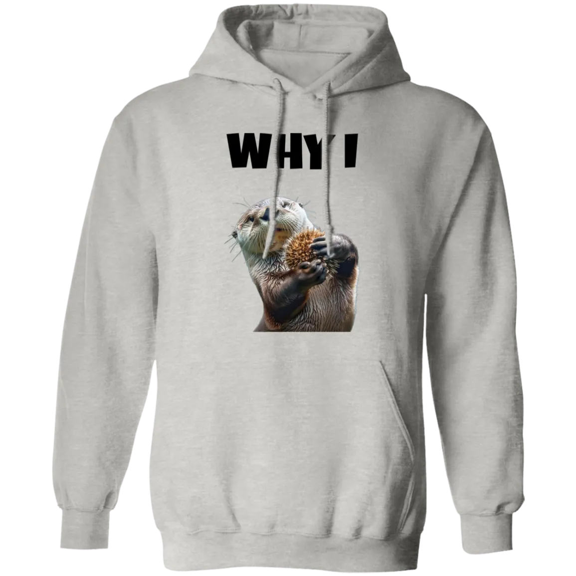 Otter Tee Why I Otter Pullover Hoodie