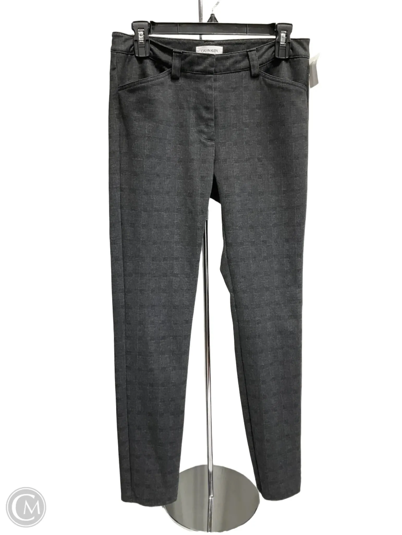 Pants Dress By Calvin Klein In Grey, Size: 6