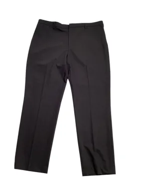Perry Ellis Portfolio Mens Modern fit Dress Pants 32 / 30 Black Solid
