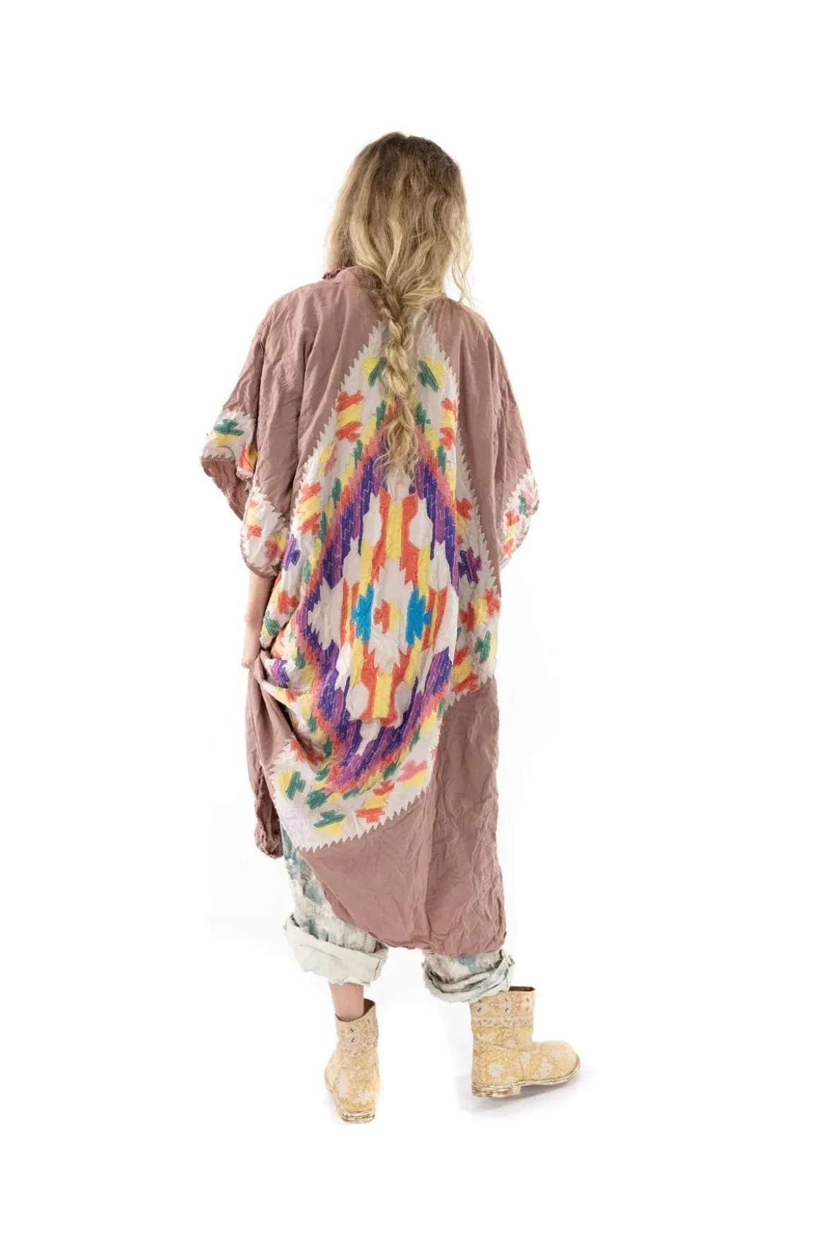 QUILTWORK SINCHU KIMONO - JACKET 573
