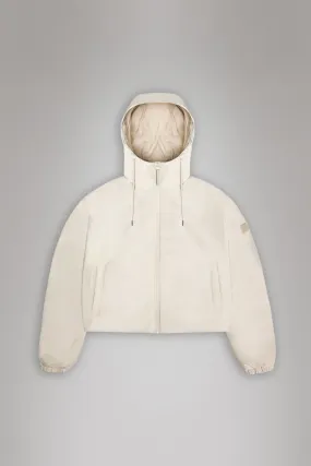Rains Lohja Short Insulated Jacket in Dune