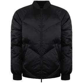 Represent Down Mens Black Bomber Jacket