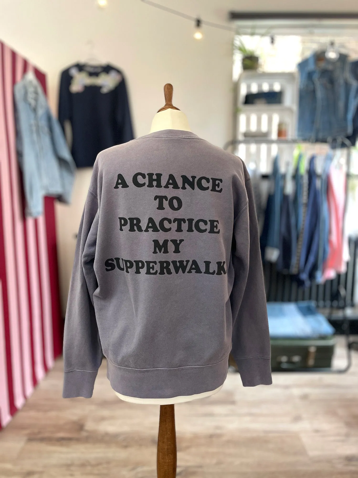 Reworn Vintage - Superwalk Snoopy Sweatshirt. Large