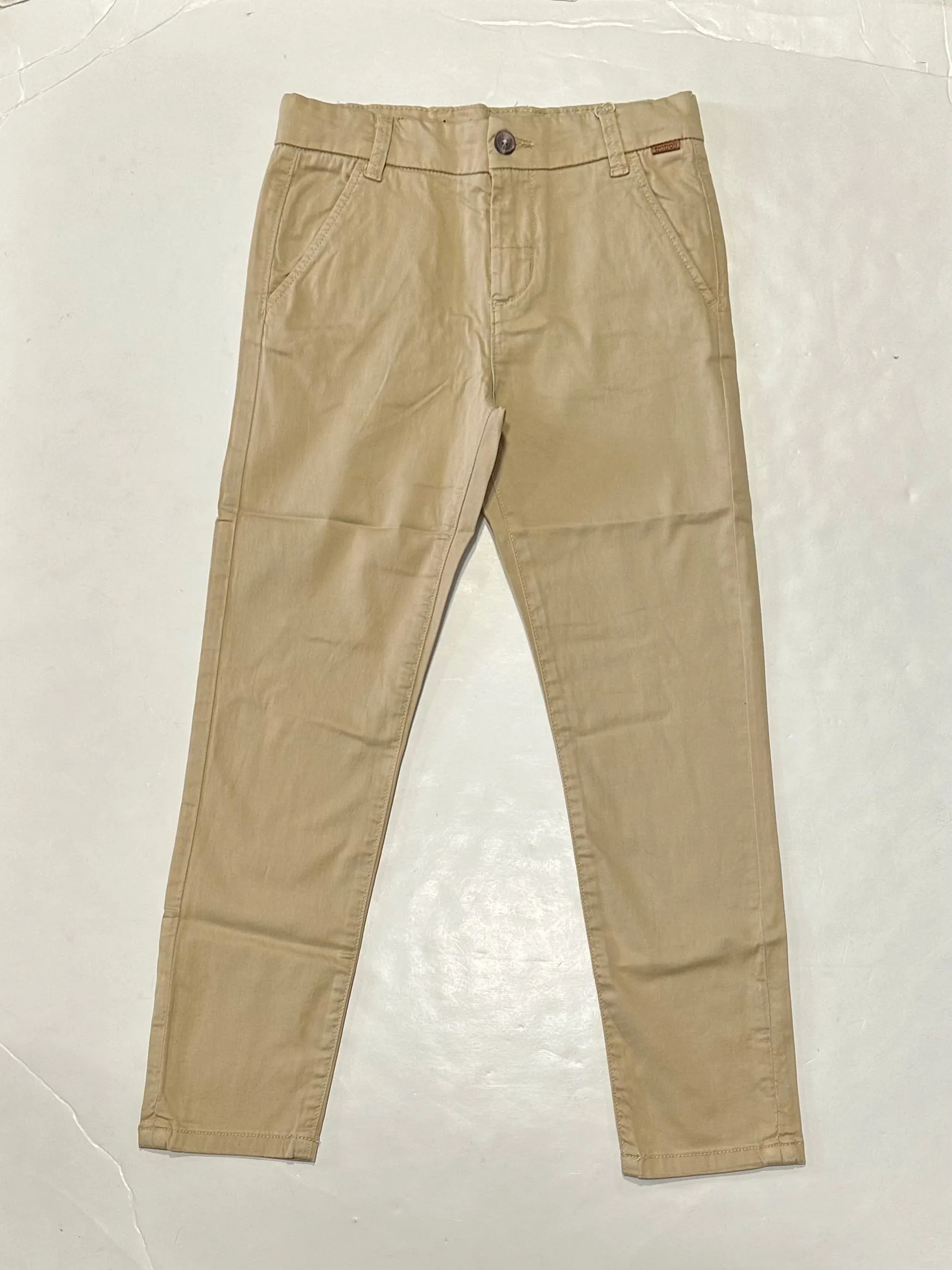 Satin Stretch Kahki Pants