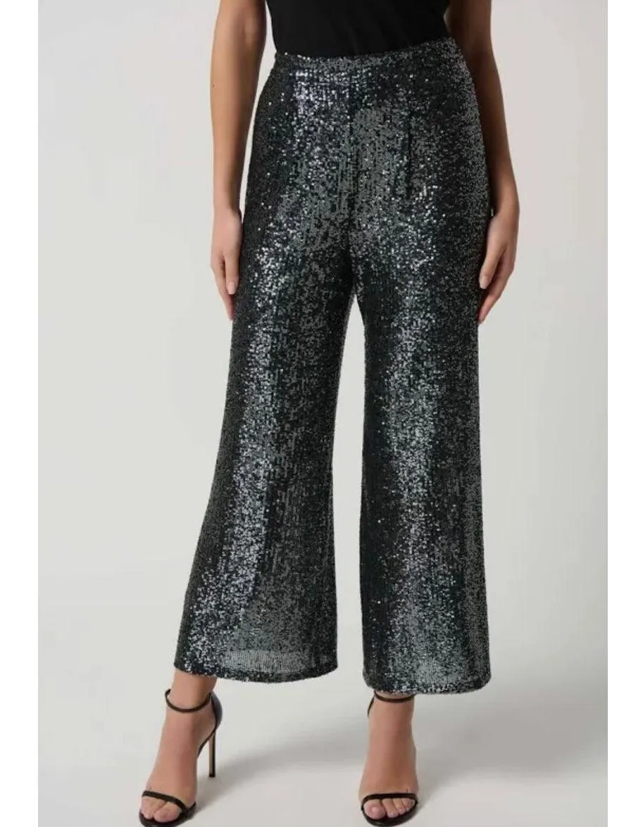 Sequin Wide Leg Sequin Pant