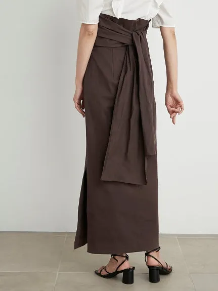 slit pencil skirt