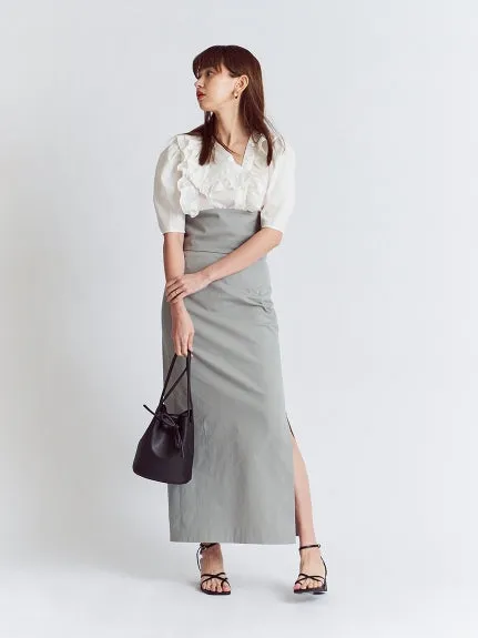 slit pencil skirt