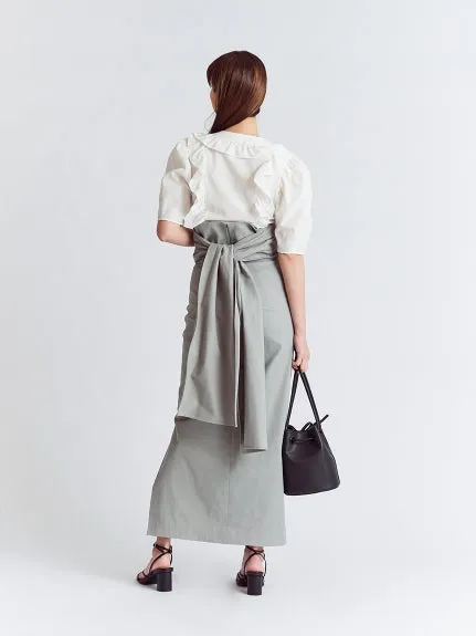 slit pencil skirt