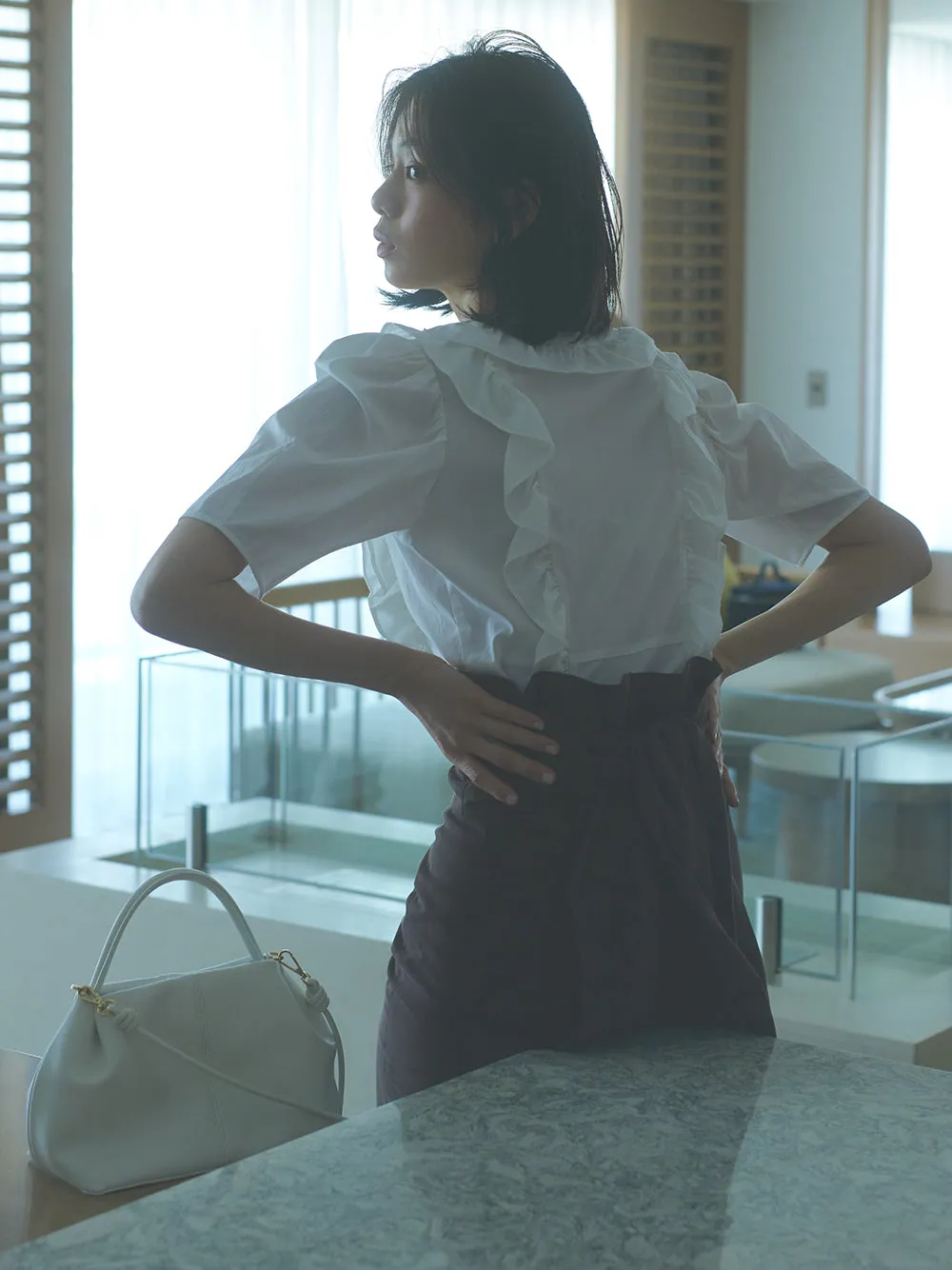 slit pencil skirt