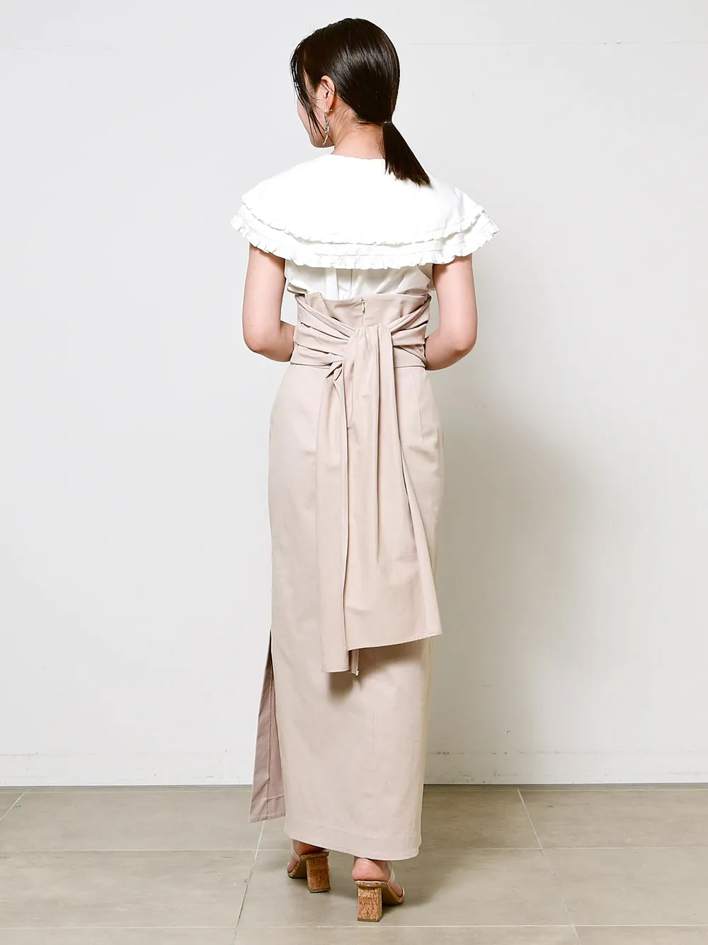 slit pencil skirt