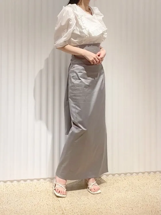 slit pencil skirt