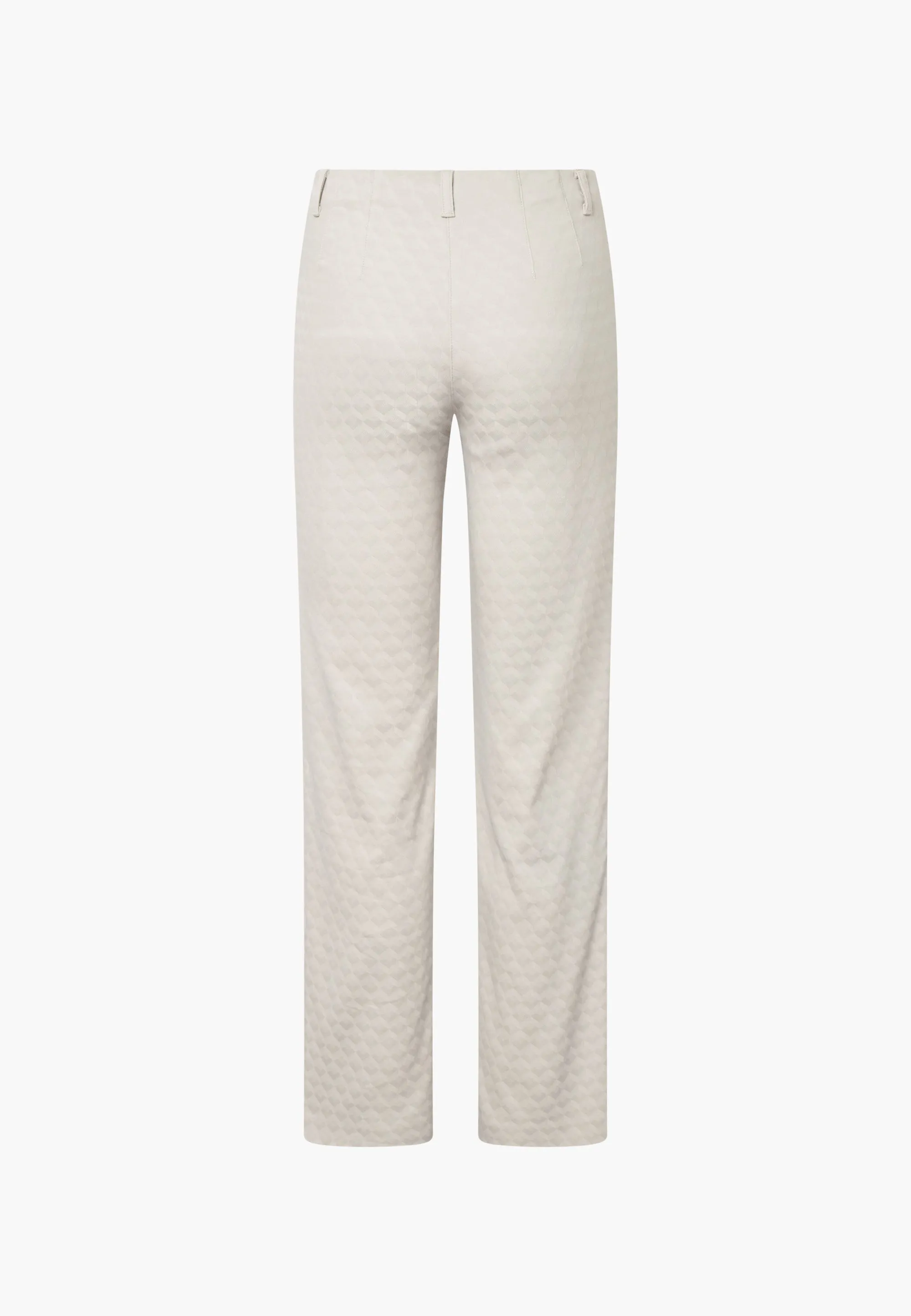 Tracy Straight - Medium Length - Grey Sand Jacquard