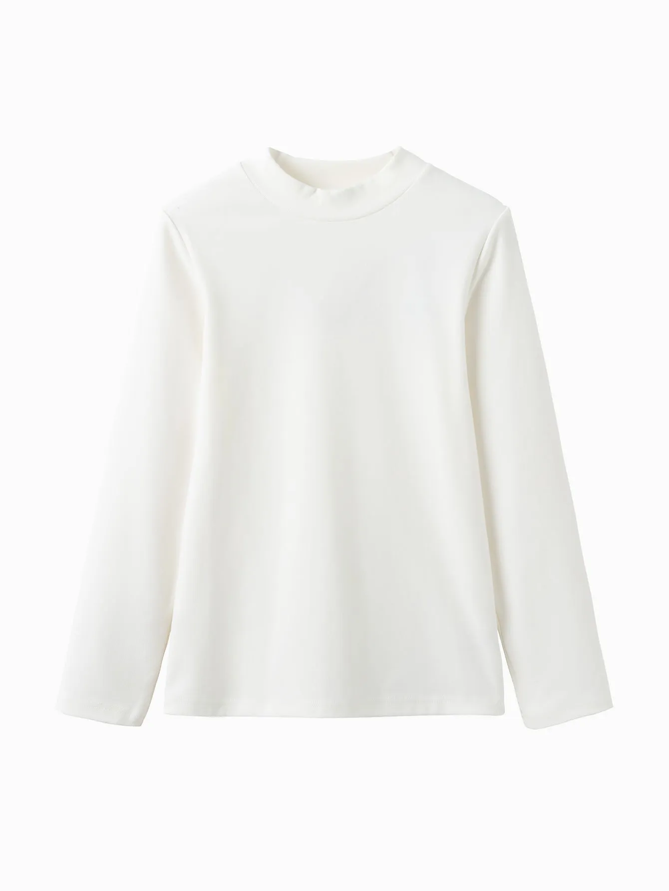 Unisex Toddler And Kid Xinjiang Cotton Elastic Long-Sleeved T-Shirt