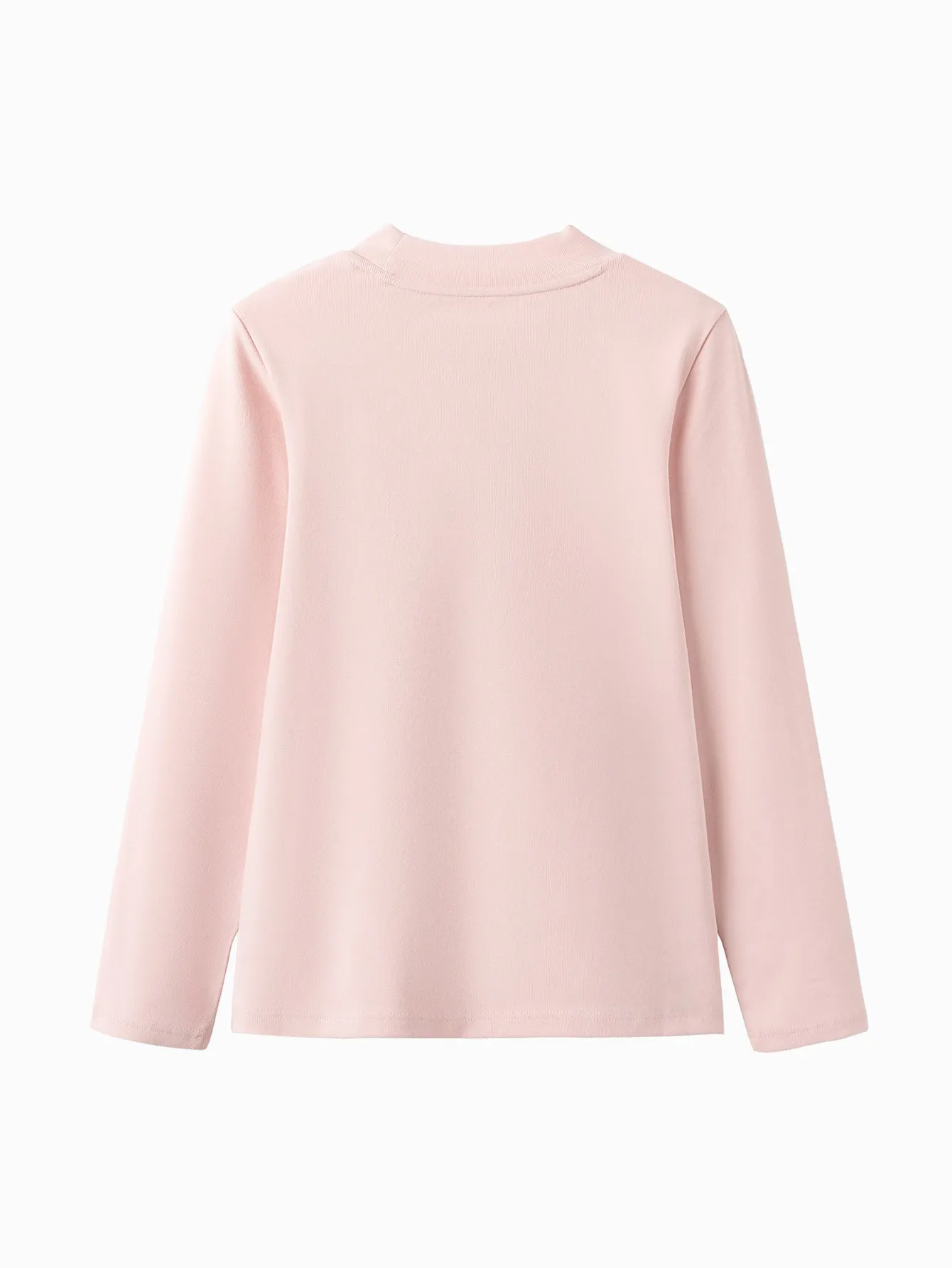 Unisex Toddler And Kid Xinjiang Cotton Elastic Long-Sleeved T-Shirt