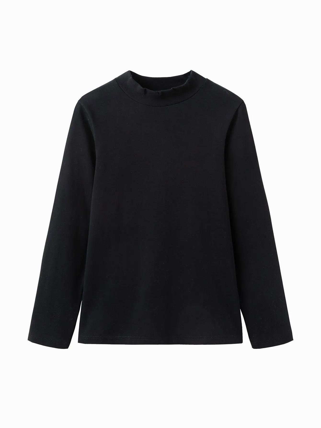 Unisex Toddler And Kid Xinjiang Cotton Elastic Long-Sleeved T-Shirt