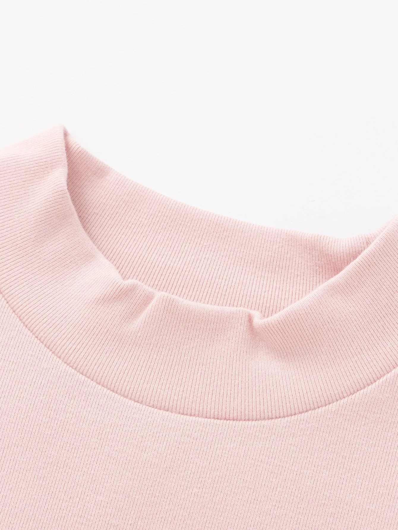 Unisex Toddler And Kid Xinjiang Cotton Elastic Long-Sleeved T-Shirt