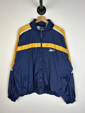 Vintage 90's Reebok Navy & Gold Windbreaker