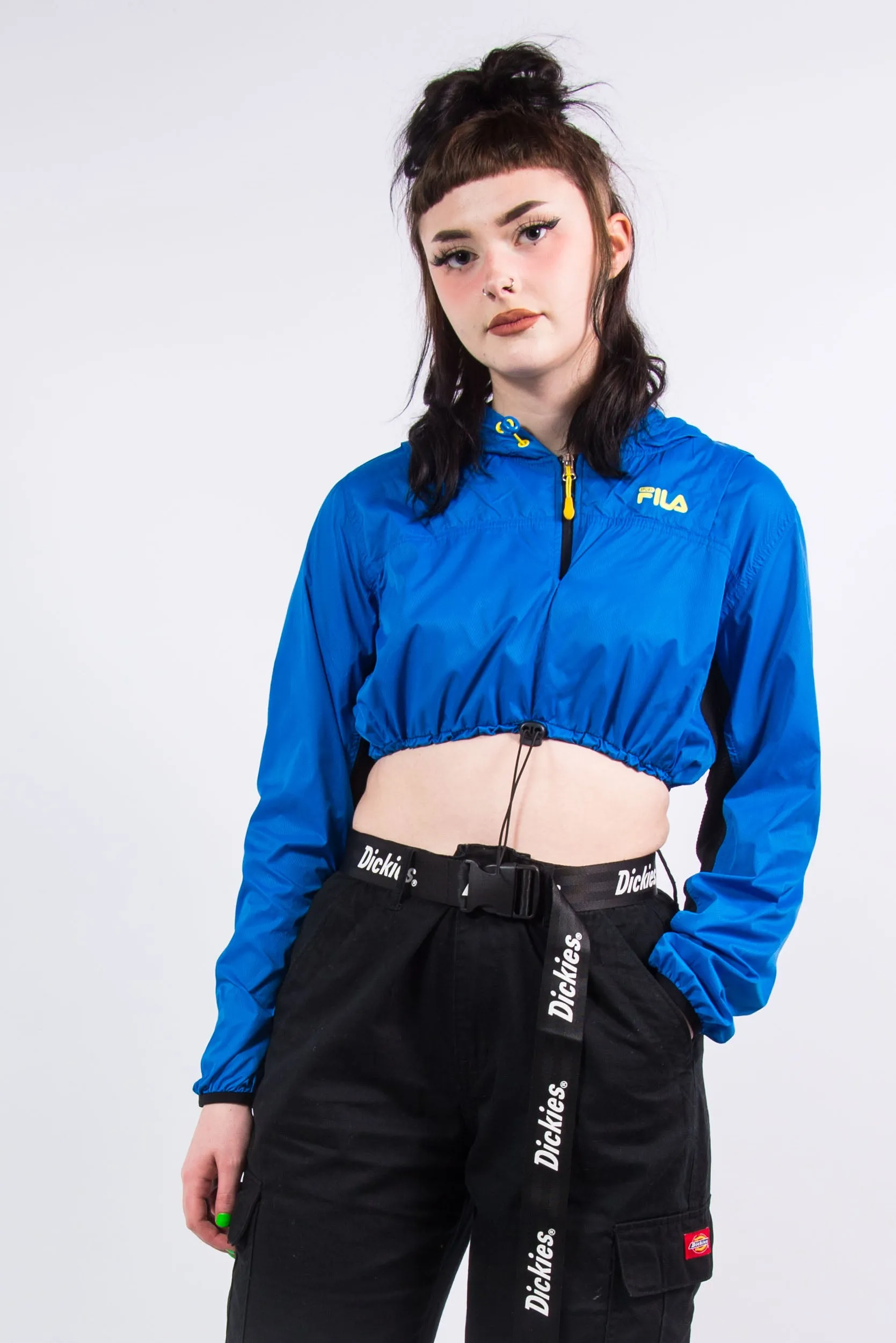 Vintage Fila Cropped Tracksuit Jacket
