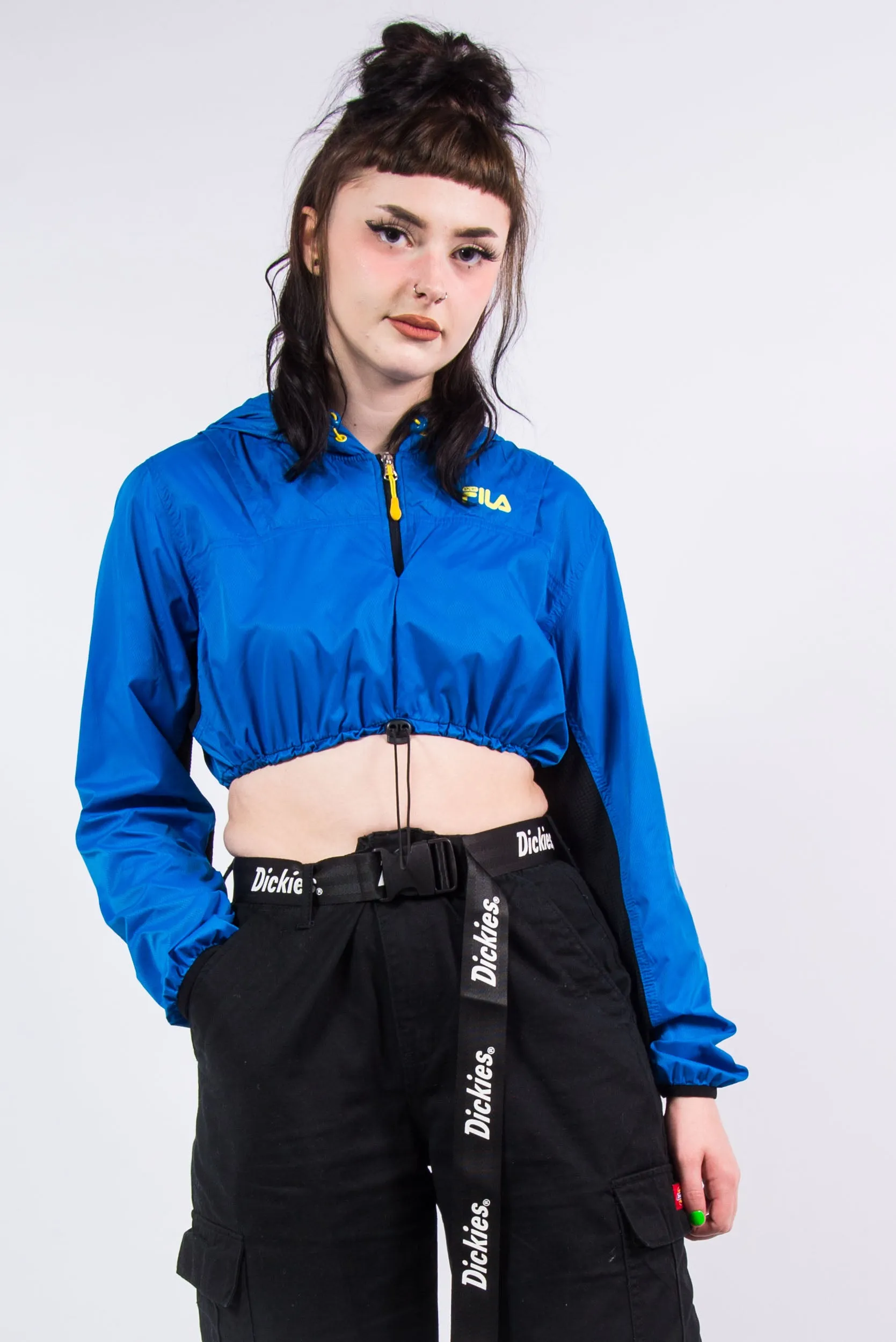 Vintage Fila Cropped Tracksuit Jacket