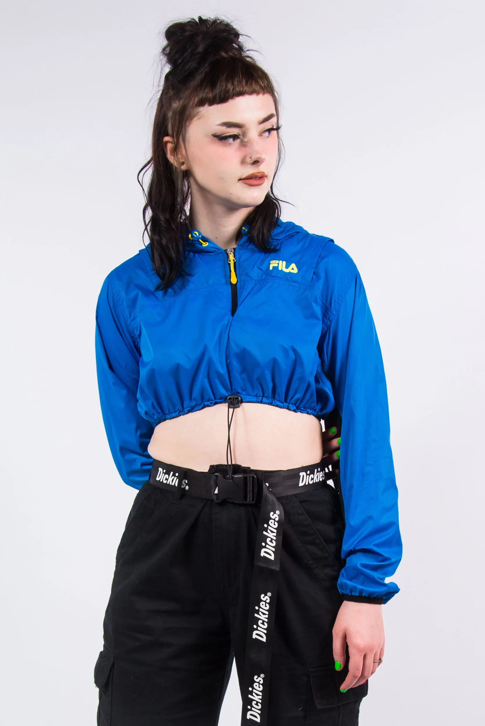 Vintage Fila Cropped Tracksuit Jacket