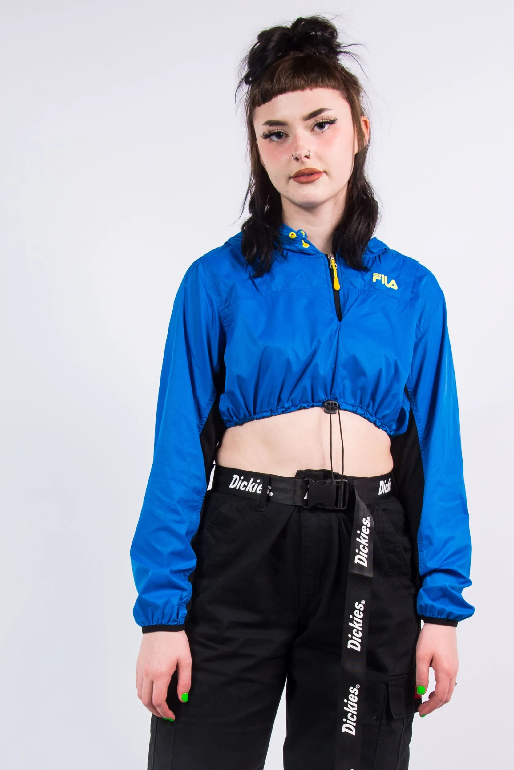 Vintage Fila Cropped Tracksuit Jacket