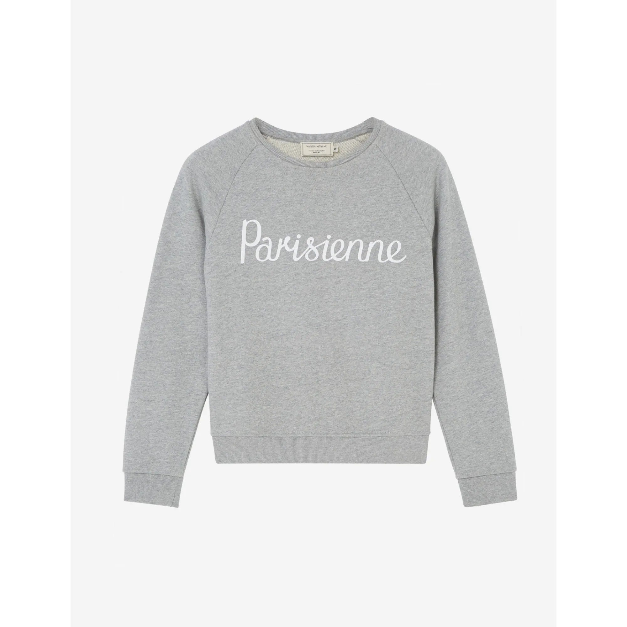 Women Parisienne Vintage Sweatshirt - Grey Melange