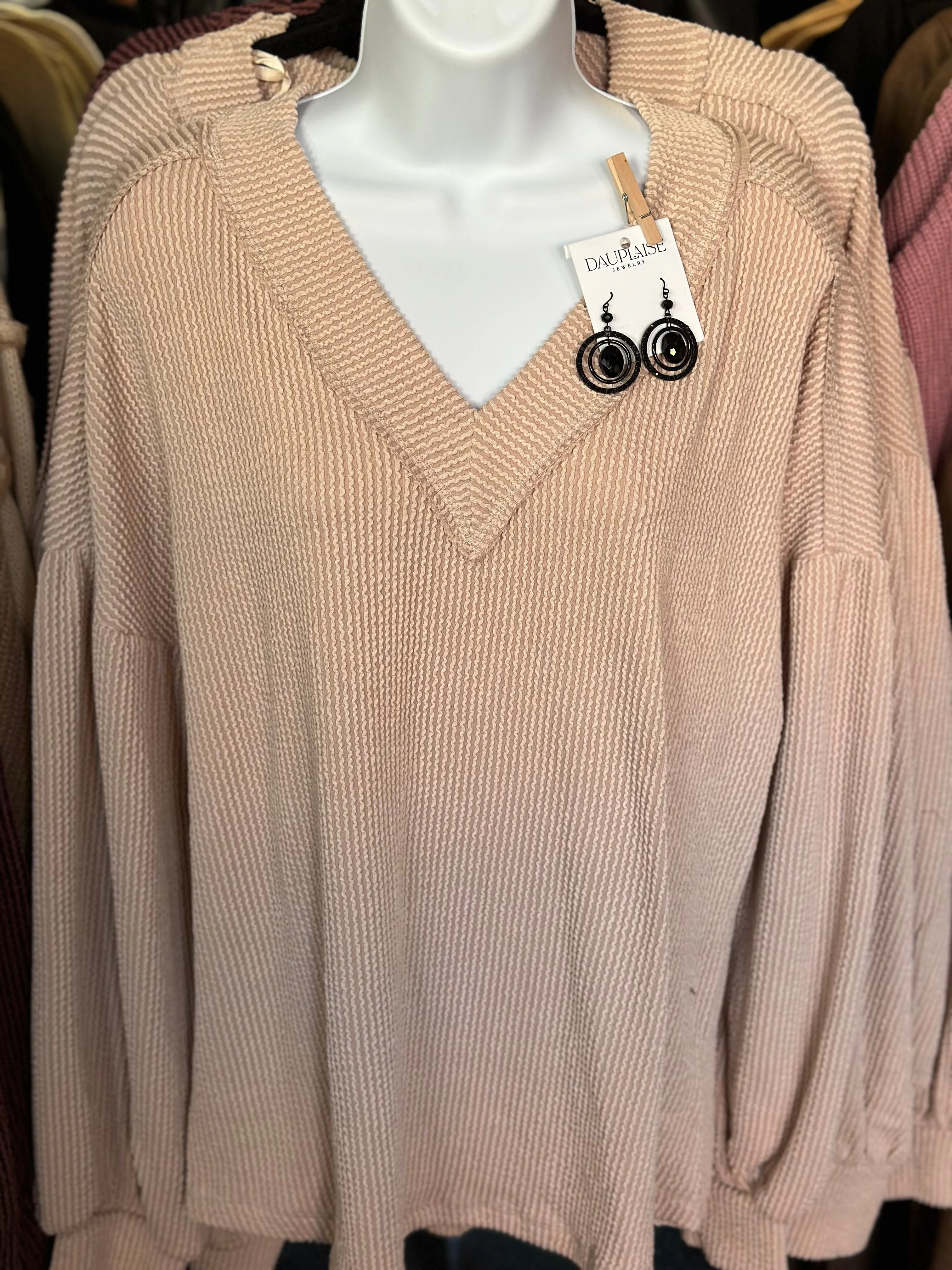 Women Top/Oatmeal-NT11946