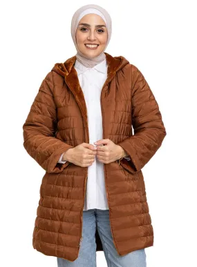 Wood Long-Double Face Jacket